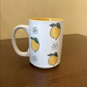 Lemon Bloom Coffee Tea 18oz Mug Spectrum Designz